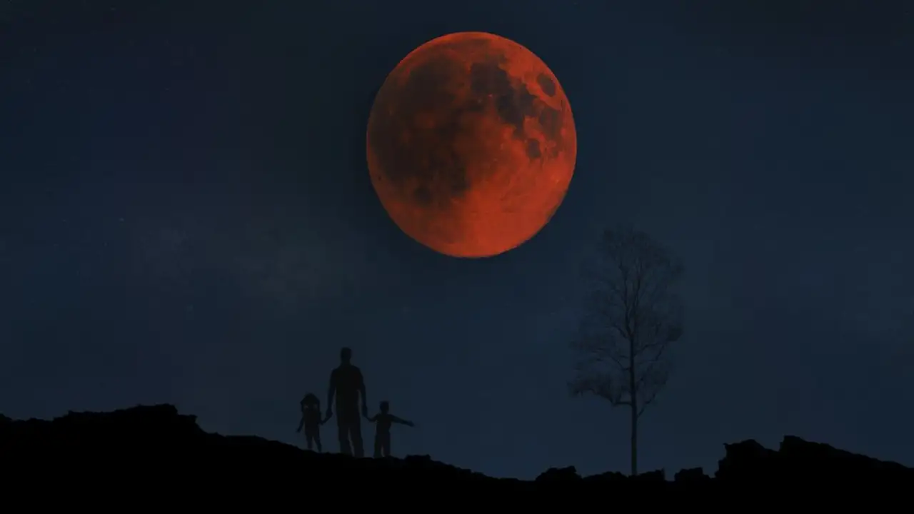 ظروف جوية مثالية في جنوب فيتنام لرصد ظاهرة القمر الدموي هذا المساء